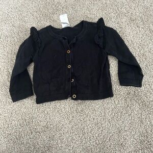 Carters 6 Month Black Cardigan